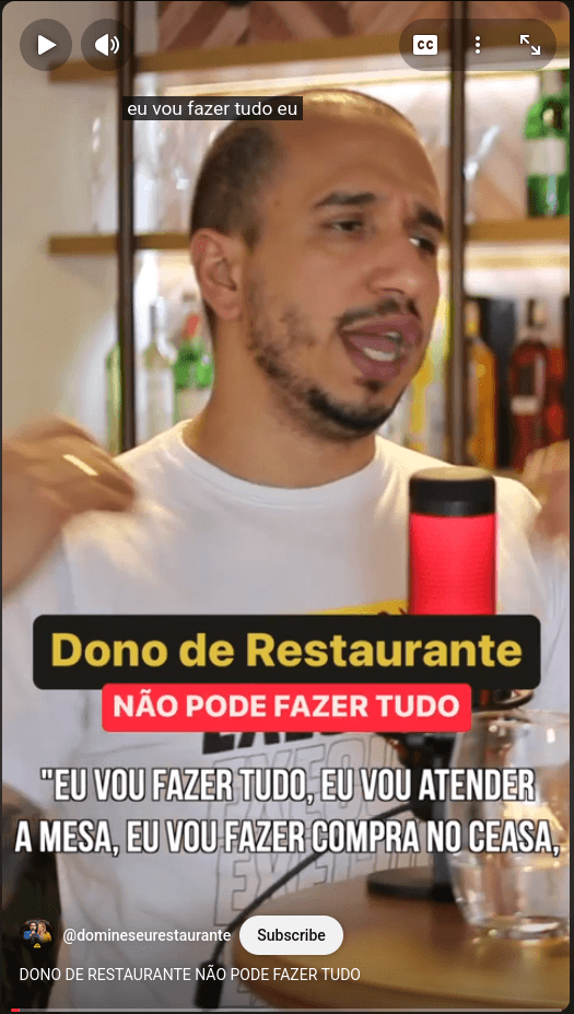 Depoimento de Ricardo Almeida - Cantina do Porto